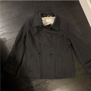 Calvin Klein Black Quilted Lining Coat